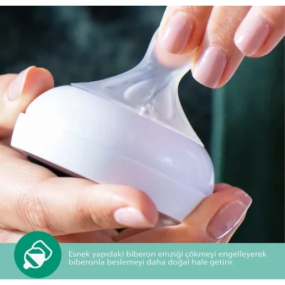 Philips Avent Doğal Tepkili Natural Response Cam Biberon, 120 ml, 0+ Ay