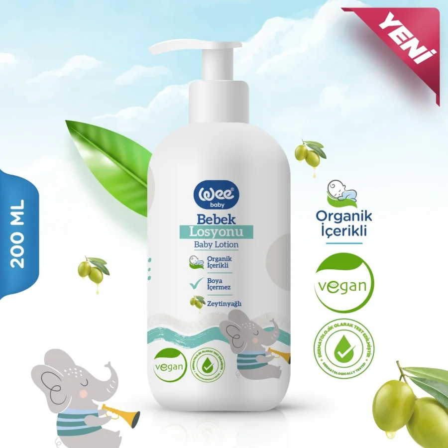 Wee Baby Bebek Losyonu, 200 ml