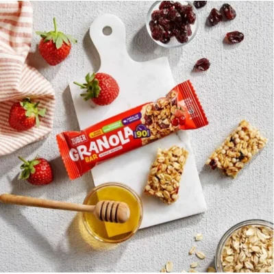 Züber Granola Bar, 25 g, Orman Meyveleri