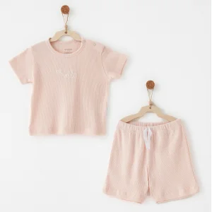 Andywawa Jacquard Special Modal Takım, 2'li, Pembe