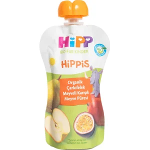 Hipp Organik Çarkıfelek Meyveli Karışık Meyve Püresi, 100 g