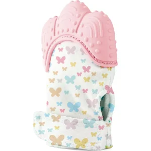 BabyJem Diş Kaşıyıcı Eldiven, Pembe