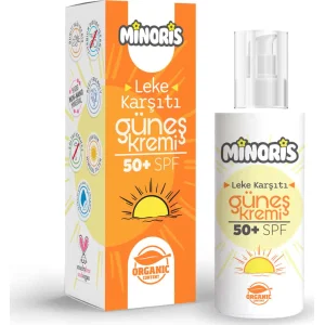 Minoris Organik Leke Karşıtı Güneş Kremi, 150 ml