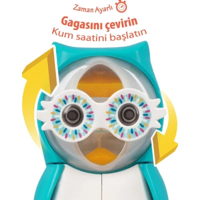Flipper Hijyenik Saklama Kabı + Kum Saati