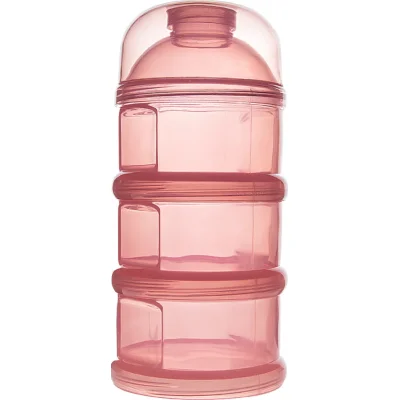 BabyJem Katlı Toz Mama Kabı, Pembe