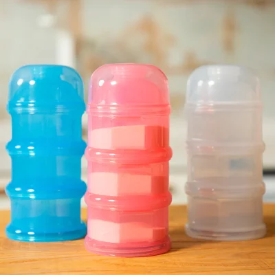 BabyJem Katlı Toz Mama Kabı, Pembe