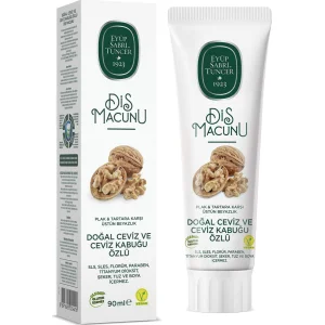 Eyüp Sabri Tuncer Doğal Diş Macunu, Ceviz & Ceviz Kabuğu Özlü, 90 g