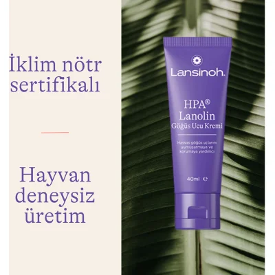 Lansinoh Lanolin Göğüs Ucu Kremi, 40 ml