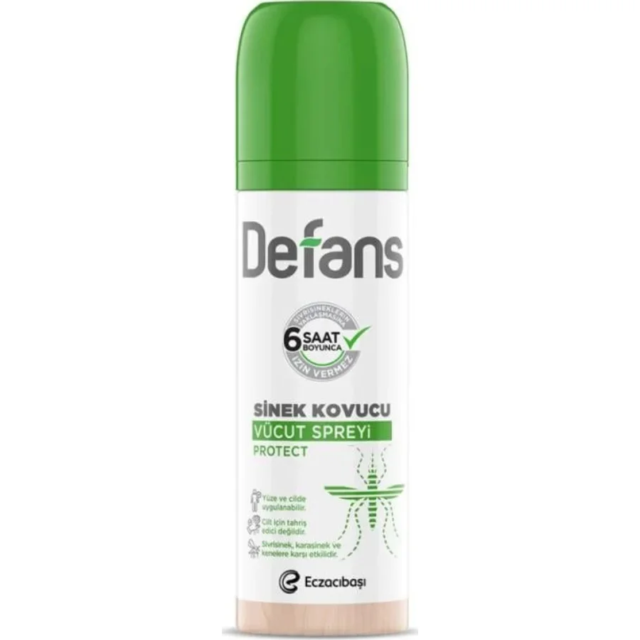 Defans Sinek Kovucu Vücut Spreyi Protect, 100 ml