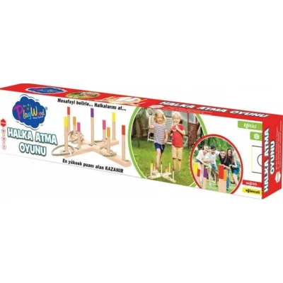 Play Wood Ahşap Halka Atma Oyunu