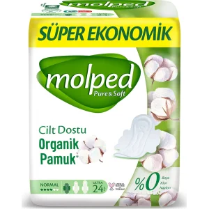 Molped Pure&Soft Normal Ped Süper Eko, 24 Adet