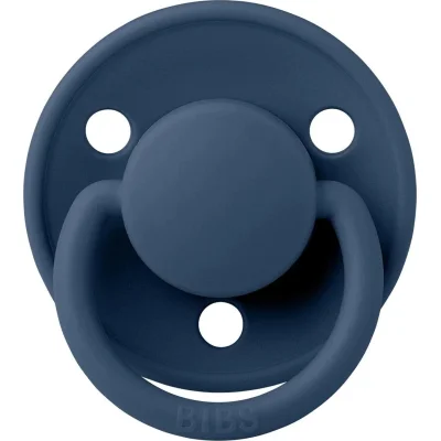 Bibs De Lux Silikon Emzik, 0-36 Ay, Steel Blue