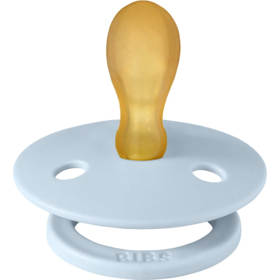 Bibs Colour Kauçuk Simetrik Emzik, 6-12 Ay, Baby Blue