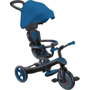 Globber Explorer 4in1 Trike Bisiklet, Kraliyet Mavisi