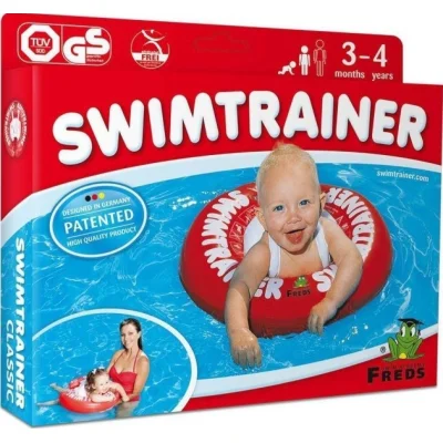Mycey Swimtrainer Yüzme Simidi, 3-4 Yaş, Kırmızı