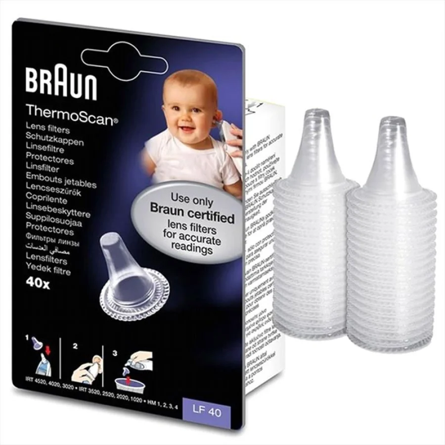 Braun LF-40 Ateş Ölçer Yedek Filtre