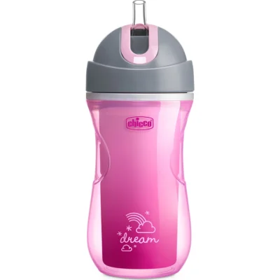 Chicco Sport Pipetli Bardak, 14 Ay+, Erkek