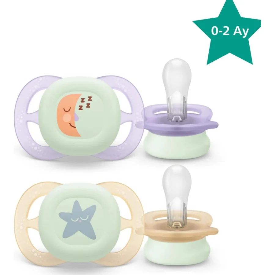 Philips Avent Ultra Start Gece Emzik 0-2 Ay