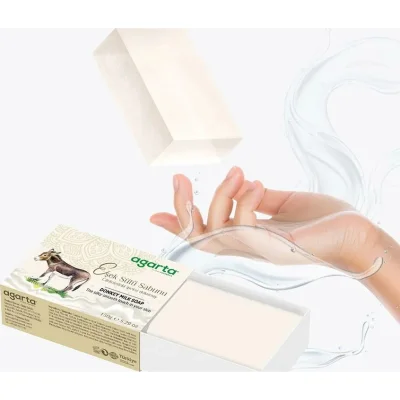Agarta El Yapımı Güzellik Sabunu, 150 g, Eşek Sütü