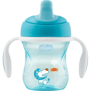 Chicco Yarı Yumuşak Uçlu Alıştırma Bardağı, 6 Ay+, Kız