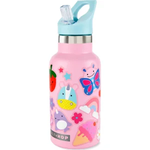 Skip Hop Spark Style Paslanmaz Çelik Suluk, Pembe