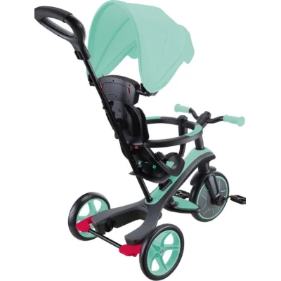 Globber Explorer 4in1 Trike Bisiklet, Mint Yeşili