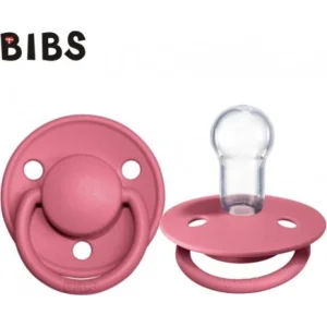 Bibs De Lux Silikon Emzik, 0-36 Ay, Coral