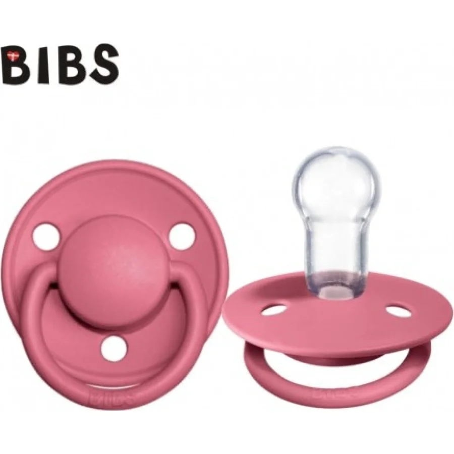 Bibs De Lux Silikon Emzik, 0-36 Ay, Coral