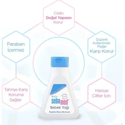 Sebamed Baby Bebek Yağı, 150 ml