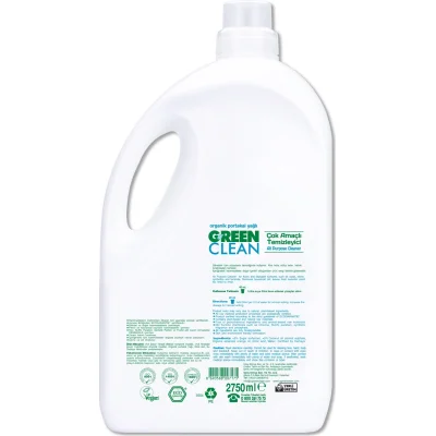 Green Clean Bitkisel Çok Amaçlı Temizleyici, 2750 ml