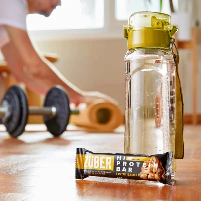 Züber Hi-Protein Bar, 45 g, Fıstık