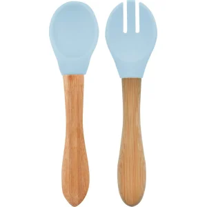 OiOi Mama Kaşığı ve Çatal Seti, Mineral Blue