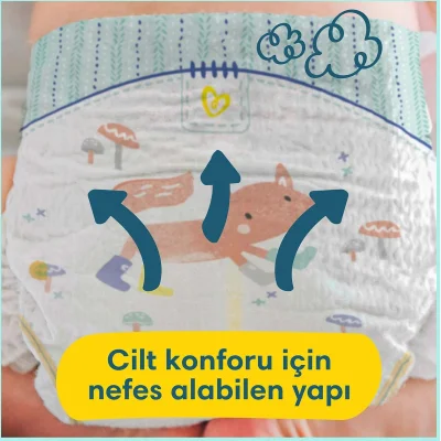 Prima Premium Care Bebek Bezi, 2 Beden, 60 Adet