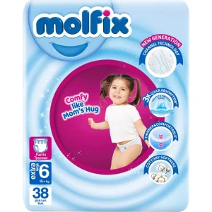 Molfix Külot Bez, 6 Beden, 38 Adet