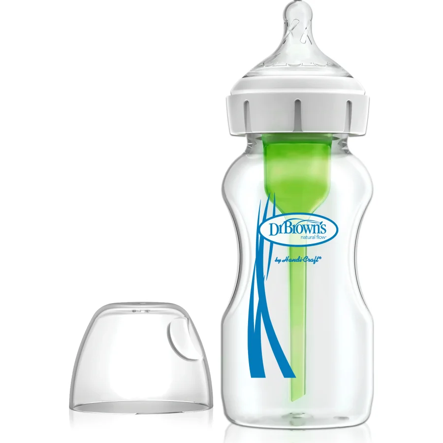 Dr Brown's Geniş Ağız Cam Biberon, 270 ml