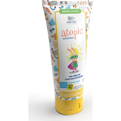 Babyton Atopik Ciltler İçin Güneş Koruyucu Krem, 100 ml