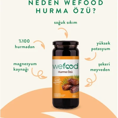 Wefood Hurma Özü, 640 g