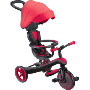Globber Explorer 4in1 Trike Bisiklet, Kırmızı