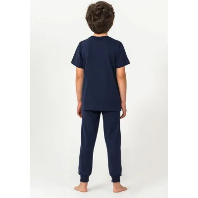 U.S. Polo Kısa Kol Pijama Takım, Lacivert