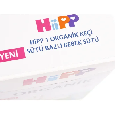 Hipp 1 Organik Keçi Sütü Bazlı Bebek Sütü, 400 g
