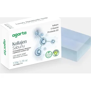 Agarta Doğal Cilt Bakım Sabunu, 150 g, Kollajen
