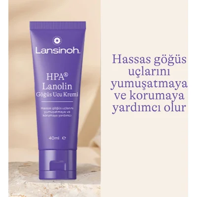 Lansinoh Lanolin Göğüs Ucu Kremi, 40 ml