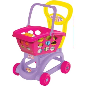 Dede Barbie Sepetli Market Arabası, 45x26x43 cm