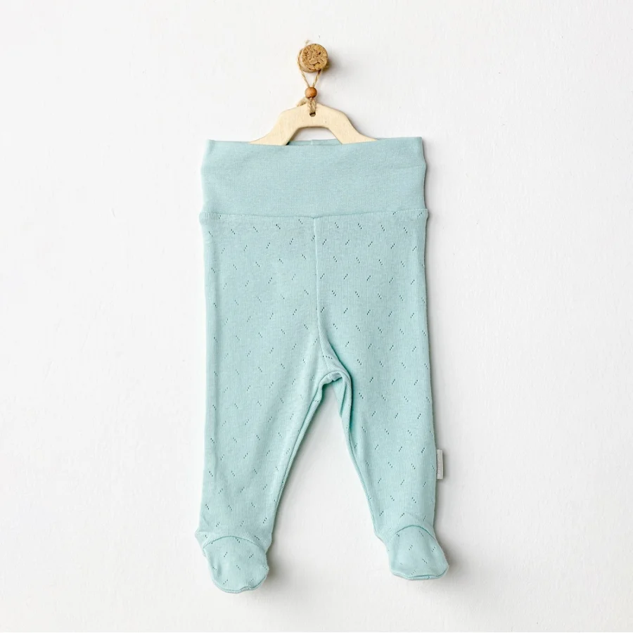 Andywawa Jacquard Patikli Bebek Pantolon, Yeşil