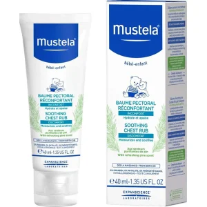 Mustela Soothing Chest Rub (Rahatlatıcı Göğüs Balsamı), 40 ml
