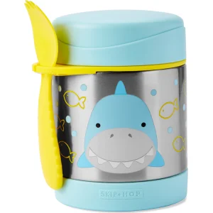 Skip Hop Zoo Paslanmaz Çelik Termos, 325 ml, Köpek Balığı