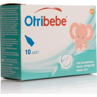 Otribebe Nazal Aspiratör Yedek Ucu, 10 Adet