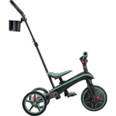 Globber Explorer 4in1 Katlanabilir Bisiklet, Zeytin Yeşili