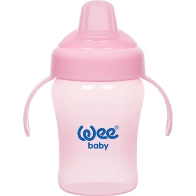 Wee Baby Colorful Akıtmaz Kulplu Antikolik Bardak, 240 ml