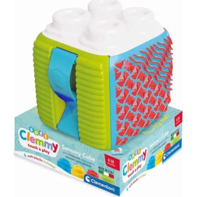 Clementoni Baby Soft Clemmy Yumuşak Blok Duyusal Küp